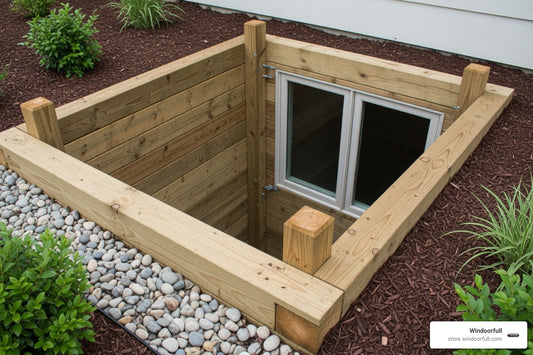 Well Covered: Protecting Your Wood Egress Window Well