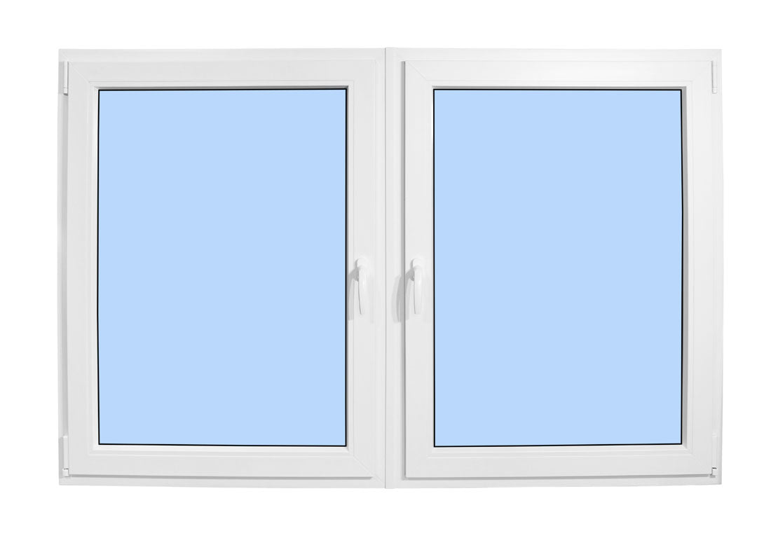72"x48" Double Sash European uPVC Tilt and Turn Window