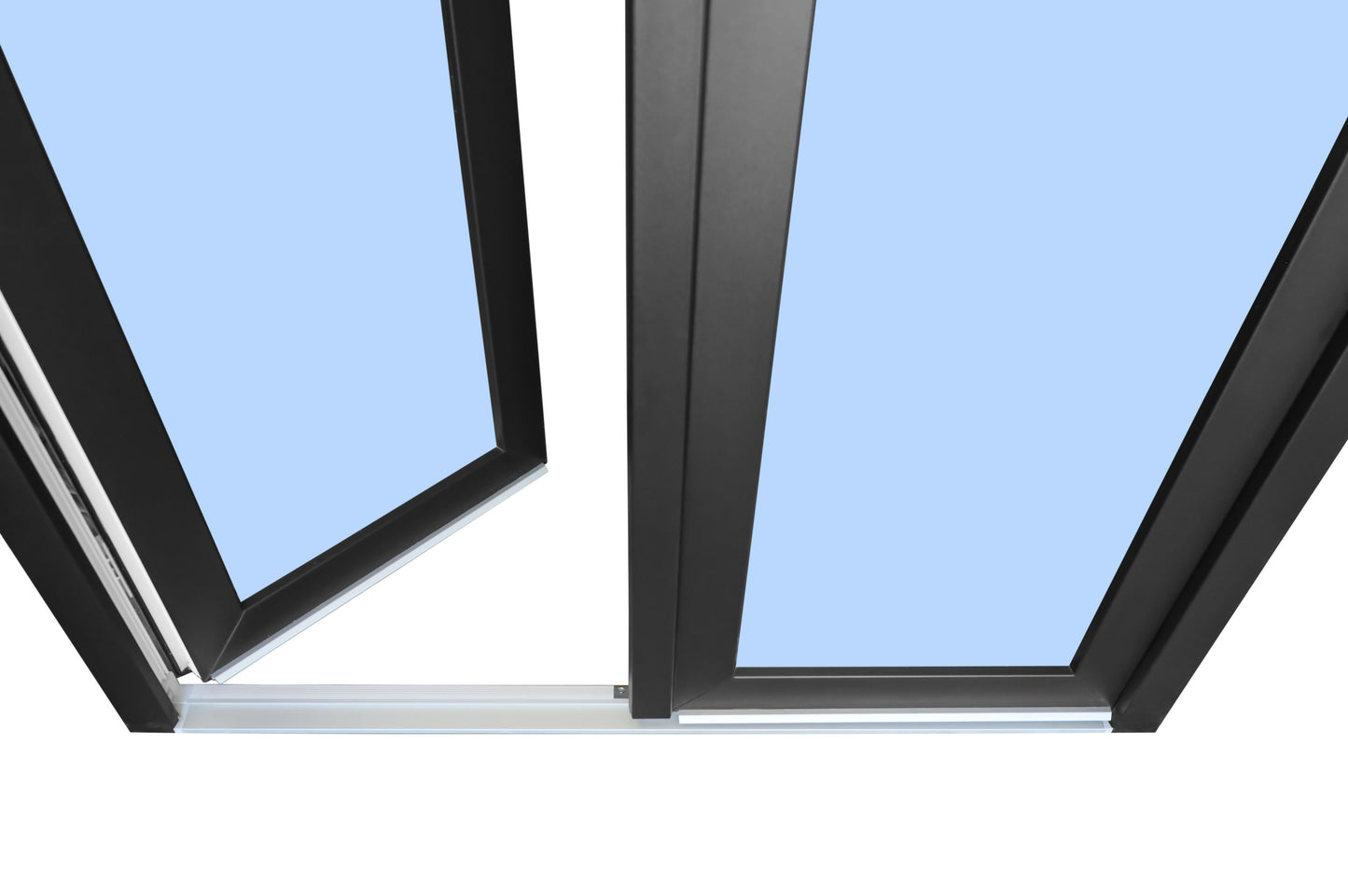 Double Exterior Glass Door 72" x 80"