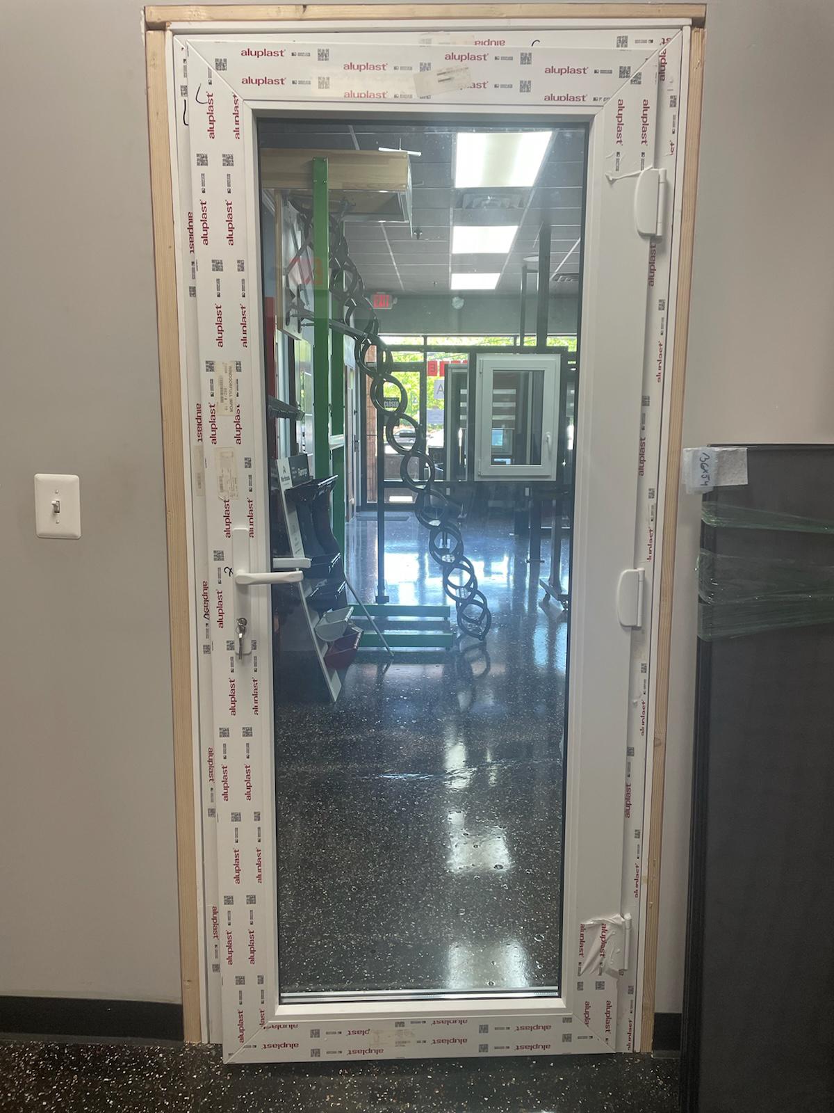 Exterior Glass Door 30"x80"