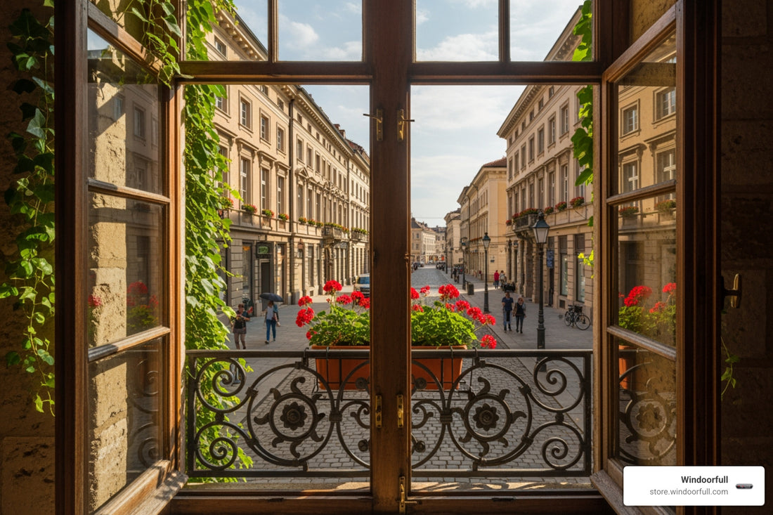 Unscreened Views: The Reasons Behind Europe's Window Design