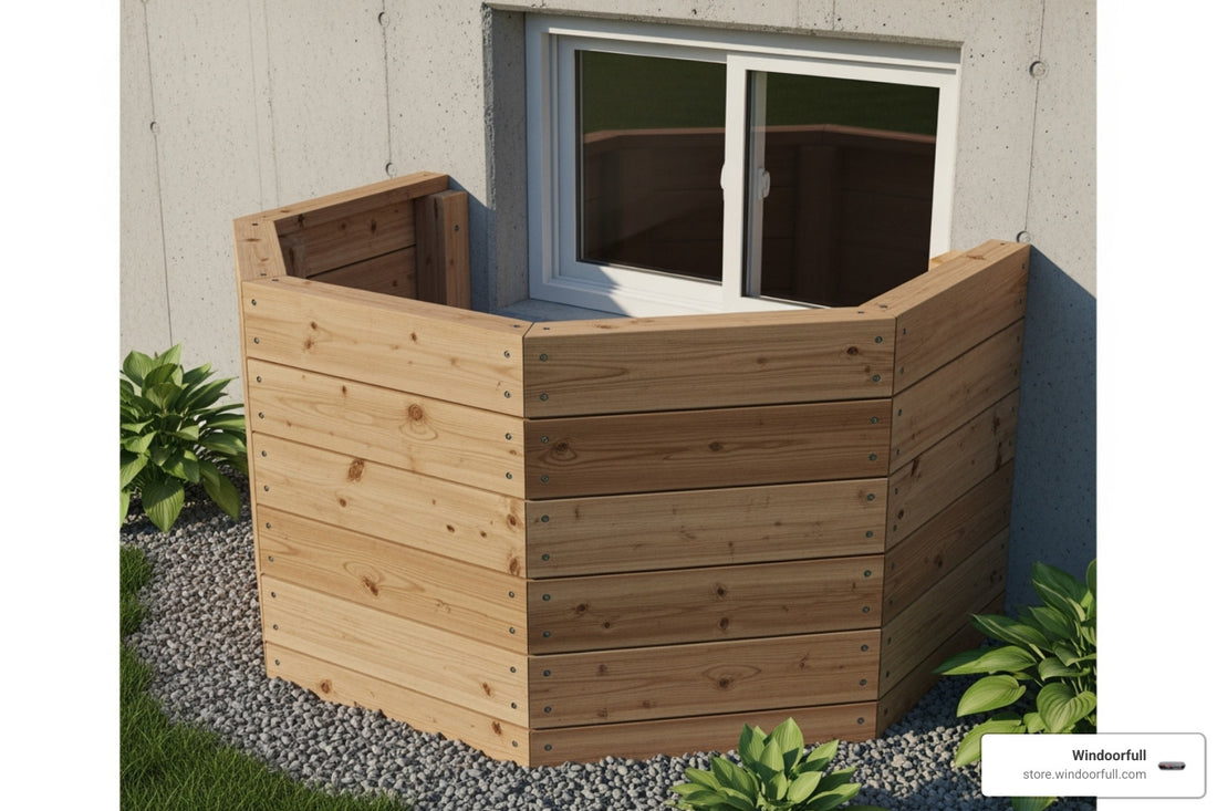 The Well-Built Well: Constructing a Lasting Wood Window Well