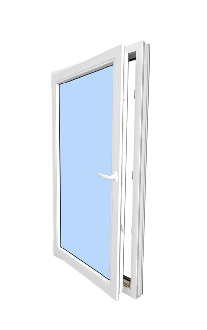 28"x72" European uPVC Tilt and Turn Window