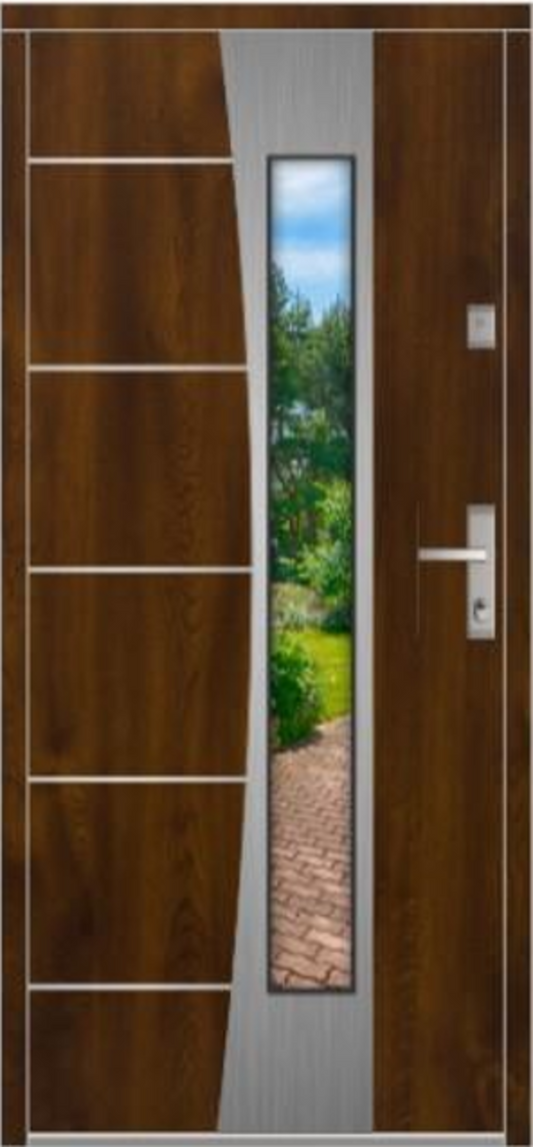 Gerda NS7 Walnut Inox